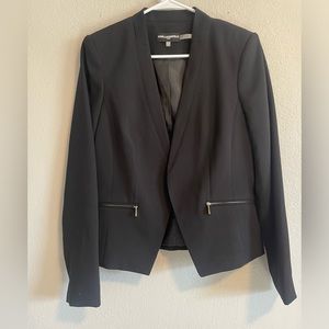 Karl Lagerfield Paris Blazer in Black with Gold Detail